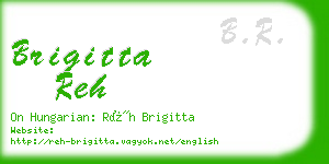 brigitta reh business card